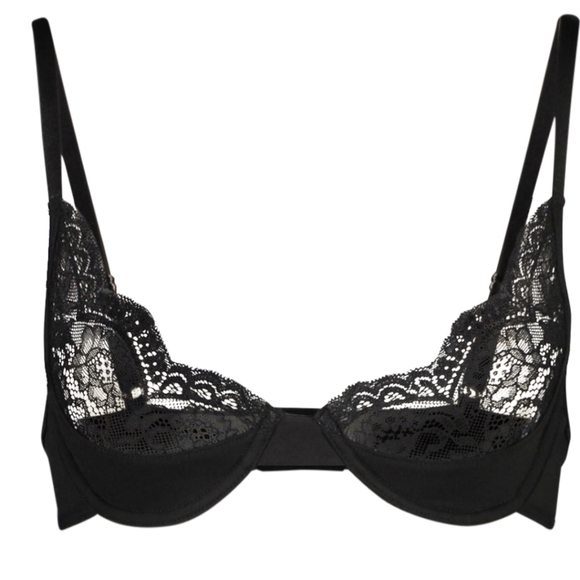 NWT - Boohoo VALENTINES HALF CUP UNDERWIRE BRA 34D - Picture 4 of 8